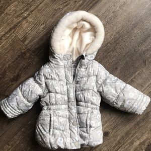 Toddler girl winter jacket